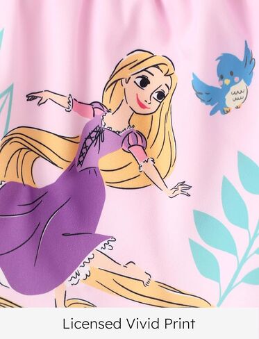 Disney Princess Baby Girl Clothes: Floral Sleeveless Ruffle Tunic Top & Bloomer Diaper Cover Set Newborn Summer Outfits in Kuwait