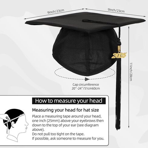 غطاء التخرج غير اللطيف للجنسين والثوب مع شرف حبل الحبل الذهب لخريجي البكالوريوس في المدارس الجامعية in Kuwait