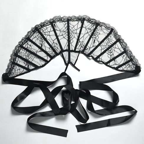 BLESSUME Gothic Lace Stand Up Collar Baroque Standing Queen Collar Victorian Halloween Vampire Costume Collar in Kuwait