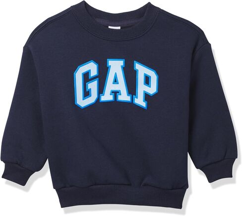GAP Boys' Oversized Crewneck Logo Sweatshirt in Saudi Arabia