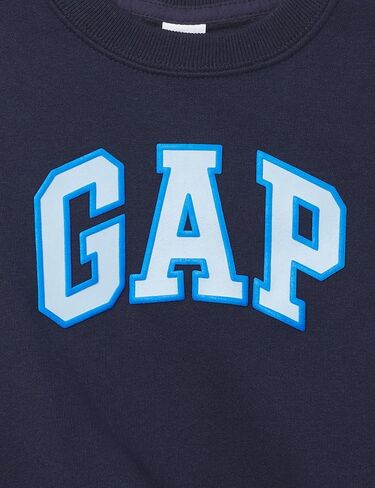 GAP Boys' Oversized Crewneck Logo Sweatshirt in Saudi Arabia