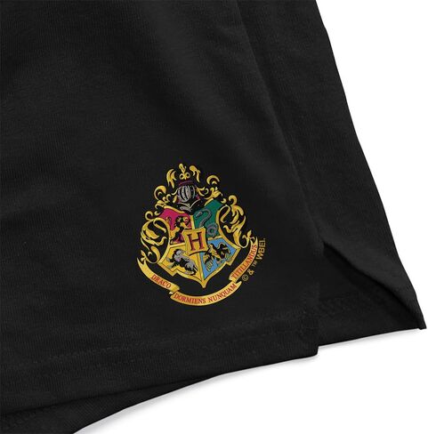 Harry Potter Crests Womens Soffe Short, Elastic Fold Over Waist Shorts, Junior Fit, Collection in Saudi Arabia