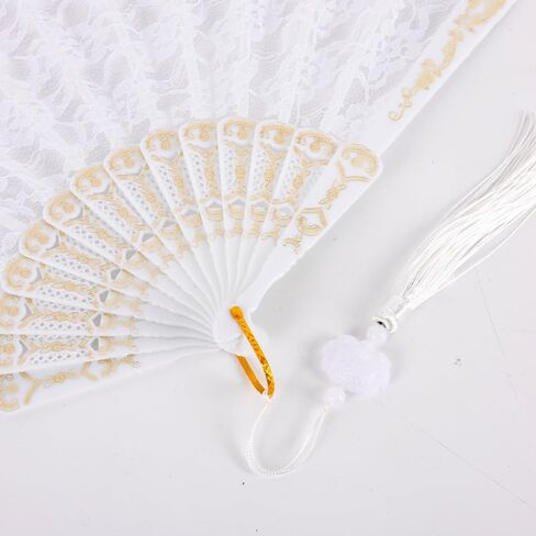Embroidered Flower Bridal Hand Fan for Festival Craft Wedding, Dancing, Decoration Party Favors ﻿ in Saudi Arabia