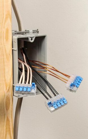 in-Sure Lever Wire Connector 2-Port, 10/Bag in Kuwait