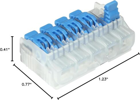 in-Sure Lever Wire Connector 2-Port, 10/Bag in Kuwait