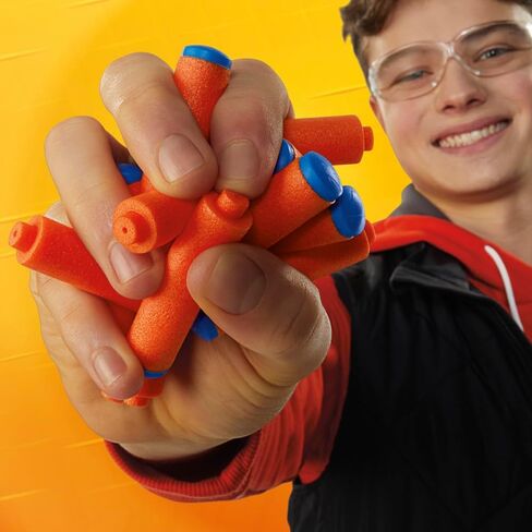 مسدس رمي السهام من سلسلة NERF N، 18 سهم N1 متوافق فقط مع مسدسات سلسلة N، مشبك 10 سهام، هدايا ناسف للأطفال in Saudi Arabia