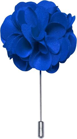 Solid Color Pre-tied Bow Tie and Pocket Square Cufflinks Lapel Pin Sets for Men 4PCS in Saudi Arabia
