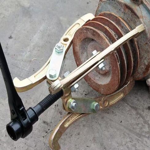 3-Jaw Gear Puller, 2/3-Jaw Puller with Reversible Jaws for Removal of Pulley Flywheel Bearing Puller Tool Separate Lifting Device (12inch) in Saudi Arabia