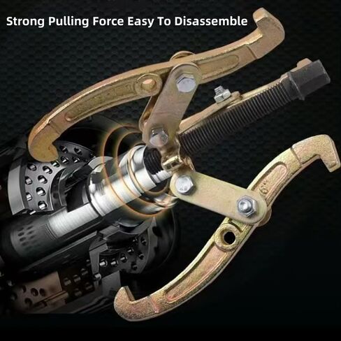3-Jaw Gear Puller, 2/3-Jaw Puller with Reversible Jaws for Removal of Pulley Flywheel Bearing Puller Tool Separate Lifting Device (12inch) in Saudi Arabia