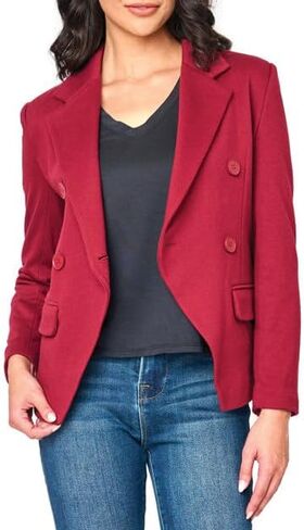 السترة المزدوجة للسيدات ، وارتداء العمل غير الرسمي ، وسترة السترة المركبة مفتوحة السترة طويلة الأكمام الطويلة in Kuwait