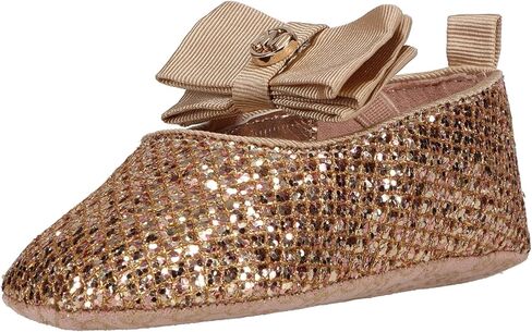 MICHAEL KORS Girls Baby Day Crib Shoe, White, 2 Infant in Kuwait