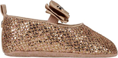 MICHAEL KORS Girls Baby Day Crib Shoe, White, 2 Infant in Kuwait