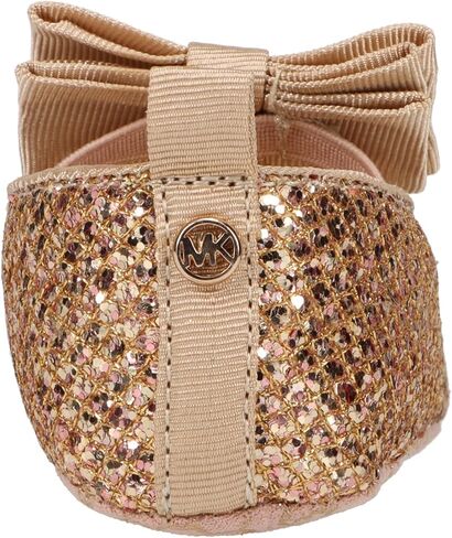 MICHAEL KORS Girls Baby Day Crib Shoe, White, 2 Infant in Kuwait