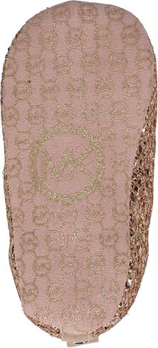 MICHAEL KORS Girls Baby Day Crib Shoe, White, 2 Infant in Kuwait