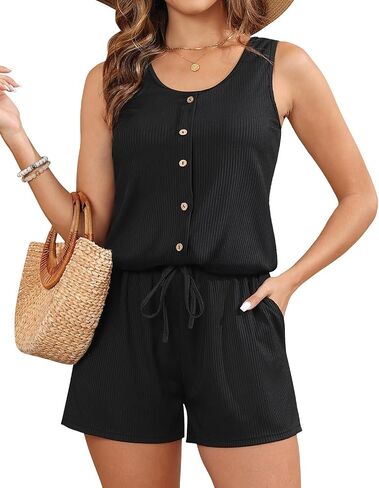 Tempt Me Women Romper Swimsuit - One Piece Bathing Suit with Shorts Modest Boyleg Swim with Pockets 2025 in Saudi Arabia