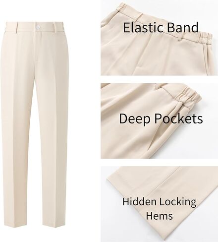 Women's 2 Piece Suit One Button Dressy Blazer Pants Suit Set Business Casual Outfits in Saudi Arabia