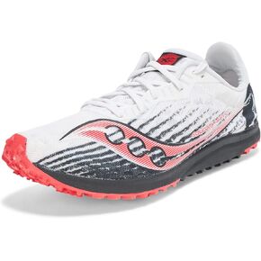 Saucony Men's Kilkenny XC 9 Spike Sneaker, White/Black, 9