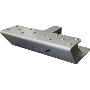 Gen-y Hitch Skid Plate لـ 2 "مستقبل ، الألومنيوم-مطلي واضح ، حماية لجهاز الاستقبال الخاص بك ، مثالي للمغامرات على الطرق الوعرة والاستخدام الشاق