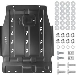 لوحة حماية الإرسال متوافقة مع 2015-2022 فورد F150 | شاقة سبيكة الصلب underbody درع | استبدال لوحة التزلج المباشر (2.7L/3.3L/3.5L/5.0L)