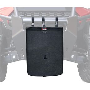 حقيبة سلة المهملات Starknightmt UTV مع حزام قابل للتعديل Universal PVC Trash Mesh Mesh Formatizer مع RZR ، Ranger ، Commander ، Defender ، Ufforce ، Rhino ، Mule ، Pioneer ، Golf Cart Off-Ored على الطريق