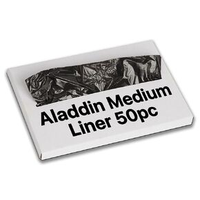 KMMOTORS Plastic Liner Bags for Aladdin Car Trash Can Medium – Custom Fit Disposable Garbage Bag Refills, 50 Sheet, Car Accessory for Clean Interior (Medium)