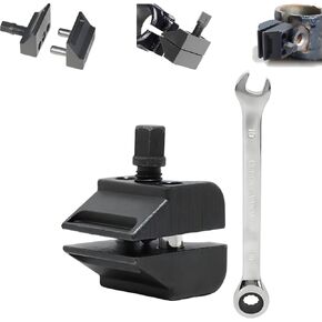Upgraded Solid Steel Universal Car Suspension Strut Split Hub Steering Knuckle Spreader Tool Compatiable with Most Vehicle Brand and Model