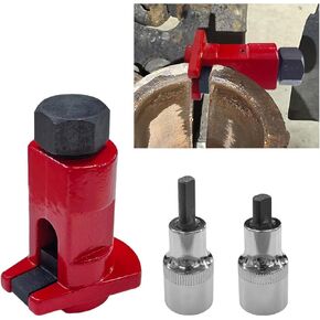 Universal Strut Spreader Tool, Steering & Suspension Strut Spreader Socket Tool, 5-11 mm Suspension Strut Knuckle Spreader for VW, Audi, Mini (Red)