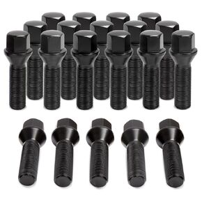 20pcs M14x1.25 Extended Lug Bolts for 328i I3 335i I8 M2 M3 M4 M5 F80 F10 X2 X4 X6 Mini,40mm Shank Length Tuner Conical Seat Aftermarket Wheel Lug Bolts for BMW Series(NOT OEM)