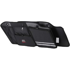 KEMIMOTO Saddle Bags Organizers 2 Pack Compatible with 1993-2013 Touring Road Glide Street Glide Road King Saddlebags Inserts