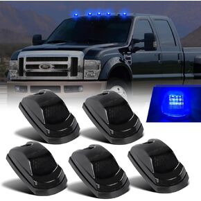 5pcs أبيض LED سقف الكابينة Marker Light 18 LED LED Top Top Lights ، مصباح علامة الكابينة لعام 2017-2022 FORD F250 F350 F450 F550 Super Duty LED LED LID OEM# HC3Z15442E HC3Z-1542-E