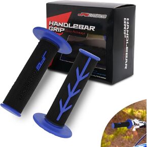JFG RACING 7/8" Motorctcle Grips,22mm 24mm Non Slip Dirt Bike Hand Handlebar Glue Universal for Most Pit Bike Motercross KLX KX EXC XC SX CRF CR YZ WR DRZ RMZ 50 85 100 150 250 350 450