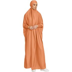 Obeeii المسلمين لباس للنساء ، أردية الصلاة السهلة الفضفاضة الإسلامية الشرق الأوسط دبي التركي ماكس الكافتان فستان الحجاب الكامل الطول
