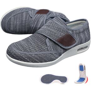 Men Diabetic,Edema Footwear,Adjustable Magic Stickers for Fat Feet,Wide Feet,Valgus Feet,Foot Diseases,Arthritis,Big Toes,Deformed Feet,Swollen Feet