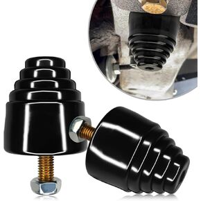 Msyuusr Bump Stopper Extra Strength, Rubber Bump Stop, Universal Suspension Bump Stop Automotive Accessories for Most Cars Trucks, and Off-Road Vehicles(Pack of 2)
