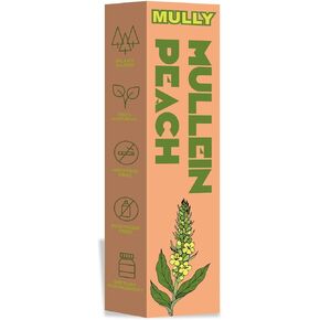Mullein Herbal Aerosal Pen مع Mullein ، Peach ، Thyme & Eucalyptus - بديل للتدخين الطبيعي للتنفس والاسترخاء أوضح