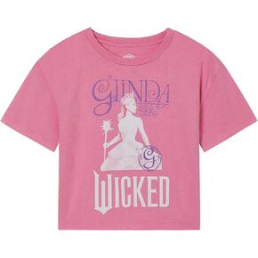 wicked Universal Studios Girls Boxy Drop Shoulder T-Shirt Toddler to Big Kid Sizes (2T - 14-16)
