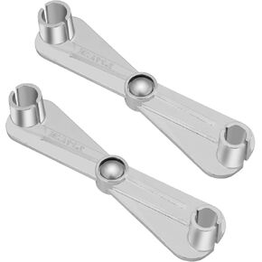 2PCS Fuel Line Disconnect Scissor Tool Set for 3/8"and 5/16". zinc alloy material made Quick Disconnect Style Fittings for Fuel, Heater, and A/C Line Service, for Vehicles,GM, Ford,Mazda