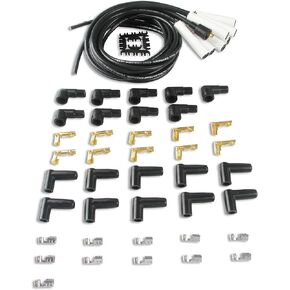 Accel 9000C Extreme 9000 مجموعة سلك شرارة - Universal - أحذية سيراميك بيضاء 180 درجة