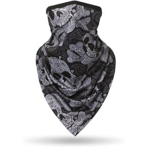قناع Skull Darf Mask Mask Gaiter Mask للرجال والنساء ركوب الدراجات النارية لركوب الأسماك الرياضية