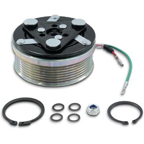 AC Compressor Clutch Assy - Compatible with 2006-2011 Honda Civic 1.8L, 4901 4918 38810RRBA01 Repair Kit Plate Pulley Bearing Coil