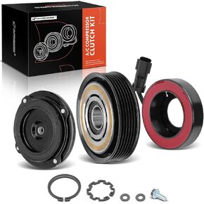 A-Premium Air Conditioner AC Compressor Clutch Kit Compatible with Jeep Grand Cherokee 2011-2021, Grand Cherokee L 2021 & Dodge Charger 2011-2013, Durango 2011-2015, Challenger & Chrysler 300
