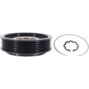APPERIANPAR AC A/C ضاغط مجموعة القابض لـ Mercedes-Benz C240 ​​C320 E320 CLK55 CL500 CLK320 CLS350 S63 AMG مع 6 بكرة الأخدود