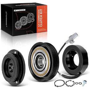 A-Premium Air Conditioner AC Compressor Clutch Kit Compatible with Toyota Camry 1994-2001, Avalon 1995-1999, Solara 1999-2003 & Lexus ES300 1994-1998, 3.0L