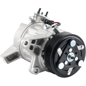 Car A/C Compressor Fit for Buick LaCrosse 2012, for Cadillac SRX 2012-2016 V6 3.6L Automotive Replacement AC Compressor 977011U600, 19352553, 19354656 A/C Compressor for Car CO 22224C