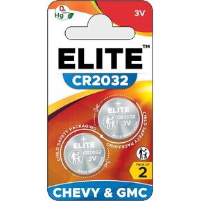 Key Fob Batteries Replacement for Chevy GMC (Silverado Equinox Malibu Sierra Traverse Cruze Impala Tahoe Terrain Acadia Yukon Colorado Camaro Suburban Trax Blazer Sonic Express) Remote