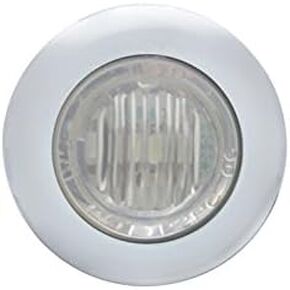 United Pacific 3 LED Dual Function Mini Elight/Marker Light W/Bezel - Red LED/Clear Lens ، 37970