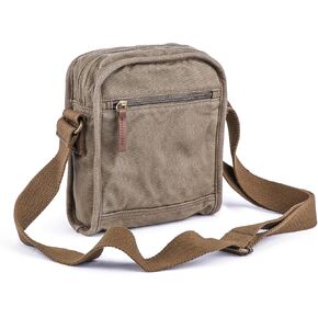 Gootium Small Canvas Cross Body Messenger Bag