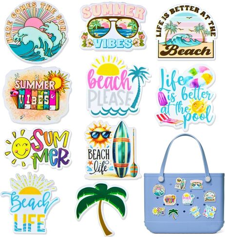 Charms for Bogg Bag Accessories, Cute Bling Bag Charms with Sturdy Clips for Simply Southern Beach Totes Bag,Decoration Accessories for Girls Women in Kuwait