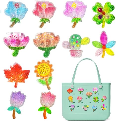 Charms for Bogg Bag Accessories, Cute Bling Bag Charms with Sturdy Clips for Simply Southern Beach Totes Bag,Decoration Accessories for Girls Women in Kuwait