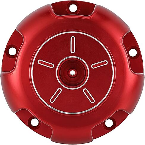 ATV Fuel Cap Billet Gas Cap Cover for Foreman 450 500, Rancher 350 400, Recon 250, TRX 250EX 250X, Rubicon 500 650 680, TRX 90 90EX 90X Red, Good Seal, Easy to Twist Open and Tighten in Saudi Arabia